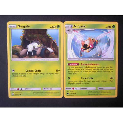 Tonnerre Perdu - Ningale (29) + Ninjask (30/214)