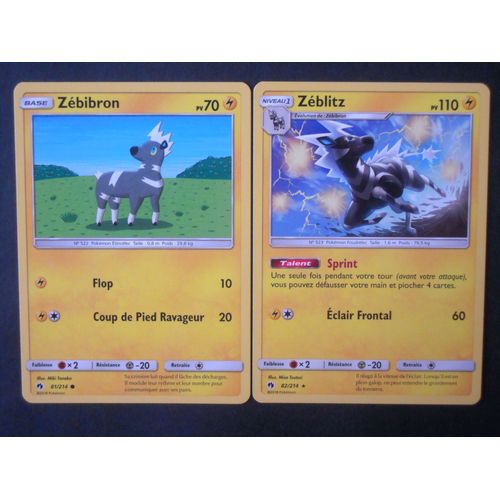 Tonnerre Perdu - Zébibron (81) + Zéblitz (82/214)