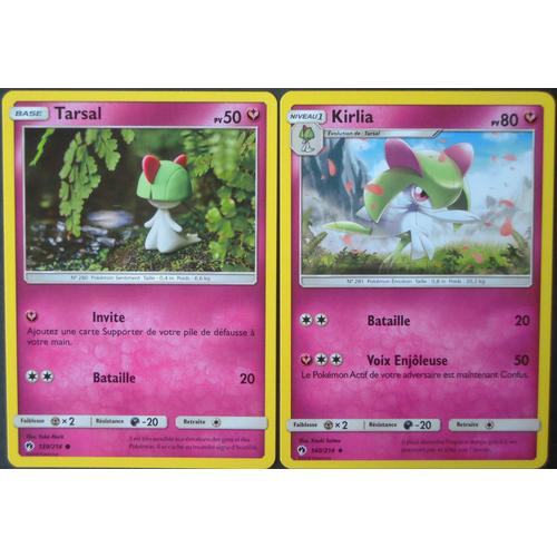 Tonnerre Perdu - Tarsal (139) + Kirlia (140/214)