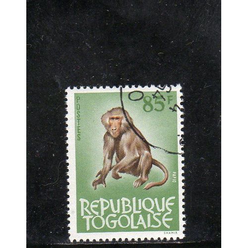 Timbre-Poste Du Togo (Singe)