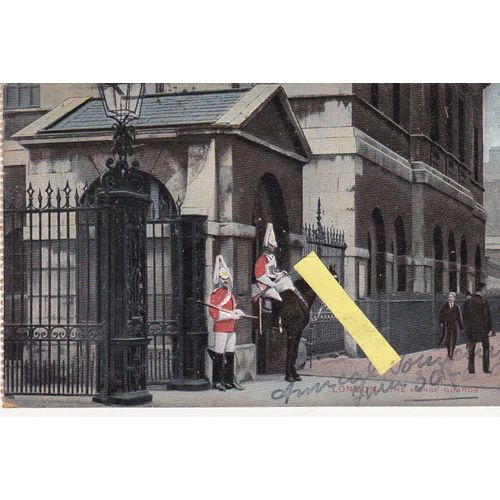 Carte Postale Ancienne / London,The Horse Guards,1908