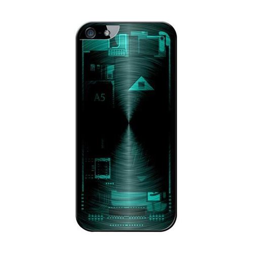 Coque Iphone 4 4s Geometric Rayon X Silicone Rigide (Tpu)