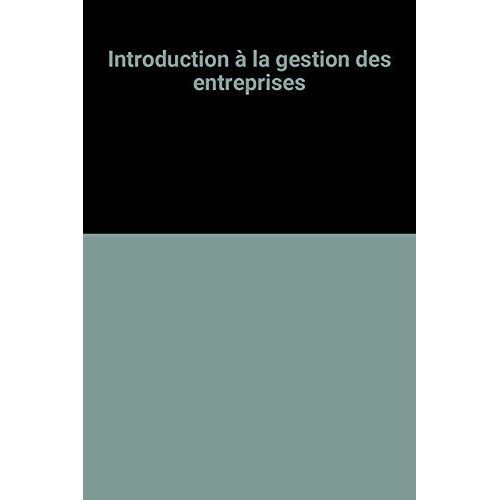 Introduction À La Gestion Des Entreprises