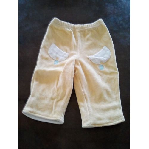 Pantalon Velours Jaune 3 Mois
