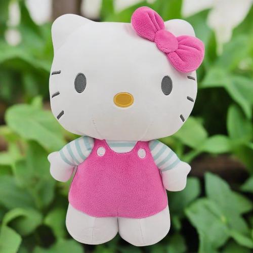 Hello Kitty 28cm Soft Toy In Pink Dress