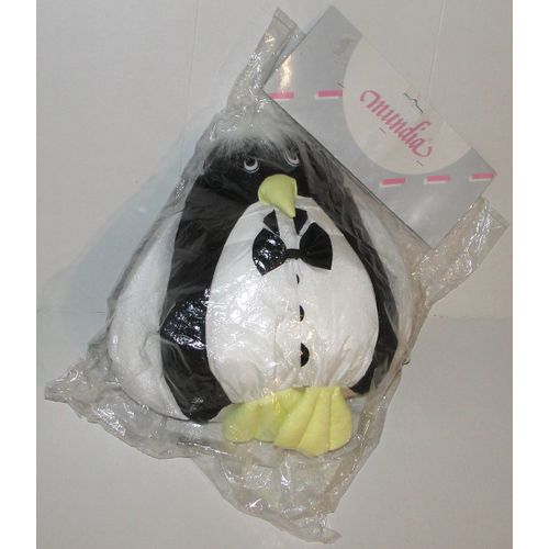 Peluche Pingouin En Toile Mundia Du Style Puffalump