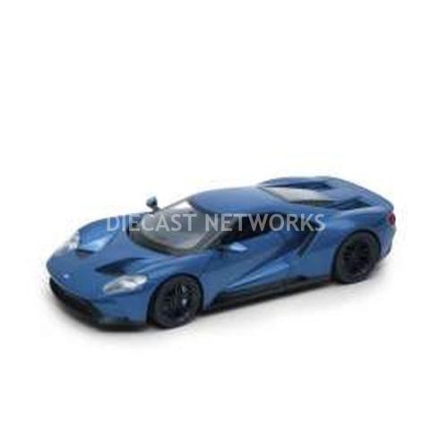 Welly - 1/24 - Ford Gt - 2017 - 24082bl-Welly