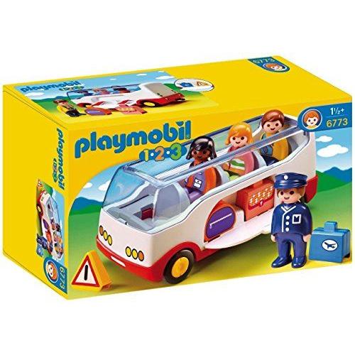 Playmobil 1.2.3 Airport Shuttle Bus