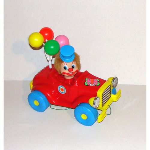 Voiture Clown Molto Jouet A Tirer