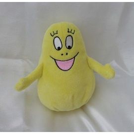 Doudou Peluche Barbapapa Jemini Jaune Barbidou