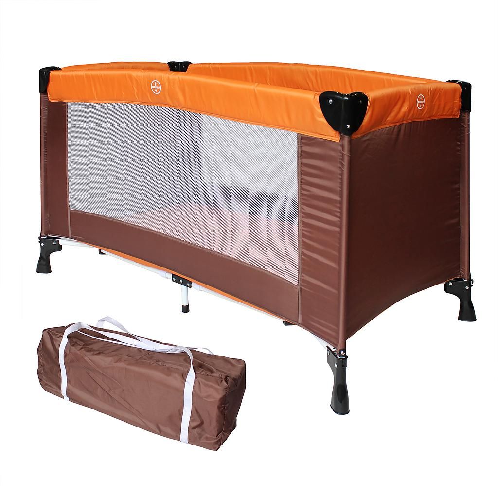 Lit Parapluie Pliable Parc De Jeu Pour Bebe Standard Ce 125 X 65 X 76 Cm Orange Marron Taille Deployee 125 X 76 X 65 Cm Rakuten