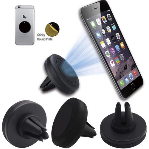 Support Téléphone Magnétique Universel Pour Voiture - Compatible Iphone/Samsung