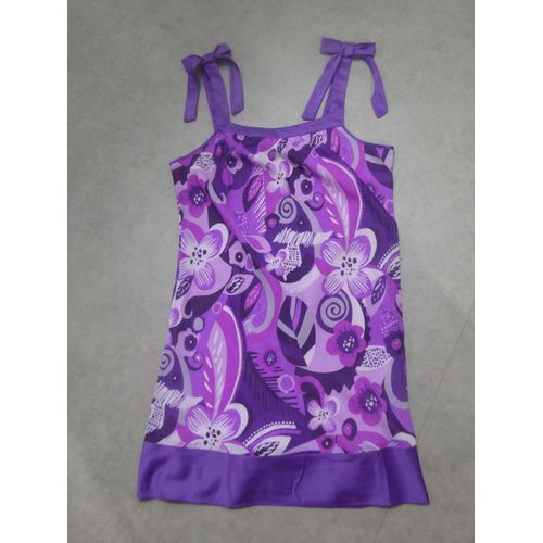 Nuisette Fluide Imprimé Violet Etam - Taille 40