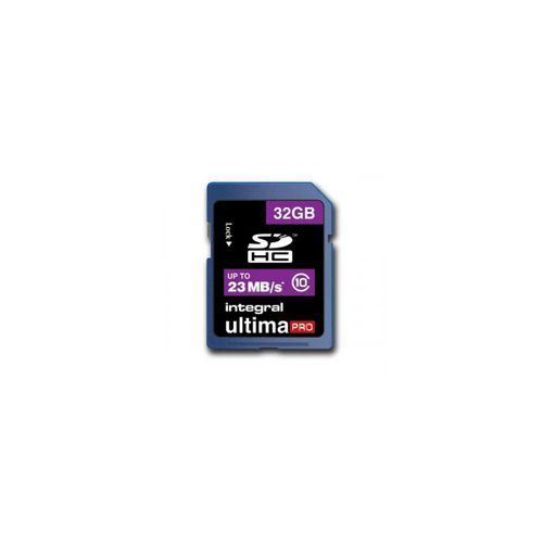 Integral - Carte mémoire flash - 32 Go - Video Class V10 / UHS-I U1 / Class10 - SDHC UHS-I