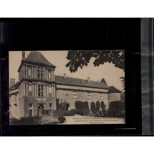 Carte Postale Pailly Chateau De Pailly En L'état Sur Les Photos