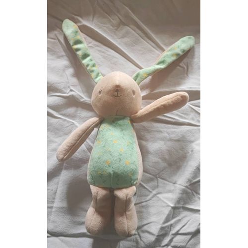 Doudou Lapin Vert Klorane