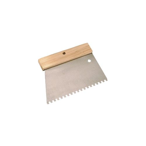 Peigne ? colle manche bois L. 185 mm U 5 x 5 - 180239 - Mejix