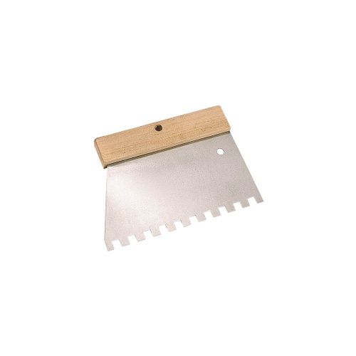 Peigne ? colle manche bois L. 185 mm U 9 x 9 - 180240 - Mejix
