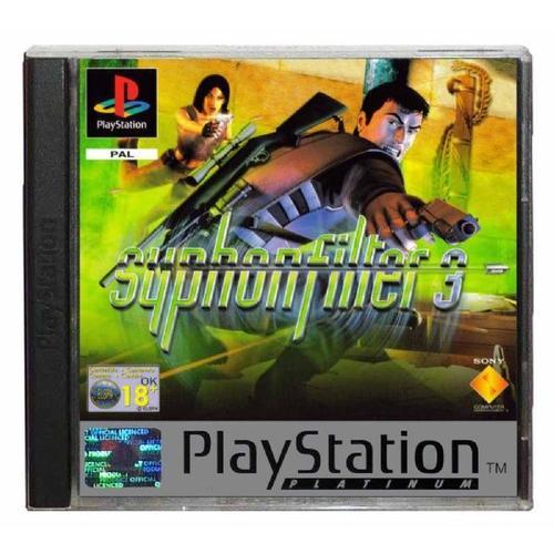 Lot - Syphon Filter 3 - Sur Ps1 - Playstation 1 + 1 Jeu Pc Neuf (Voir Photos)