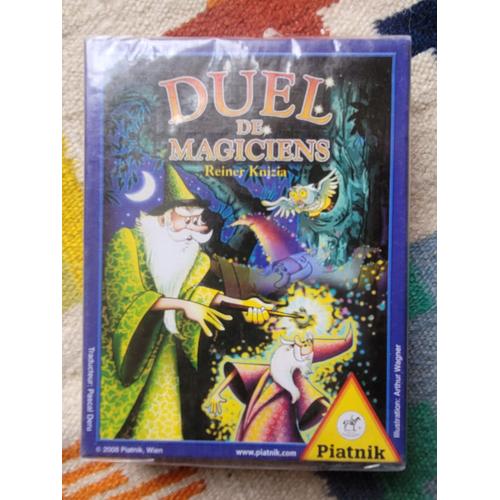 Duel De Magiciens, Un Jeu De Cartes Passionnant De Reiner Knizia. Editions Piatnik 2008.