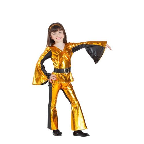 Déguisement Disco Doré Pour Fille