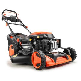 Tondeuse thermique autotractée démarrage électrique vitesse réglable 196cm3 51cm -