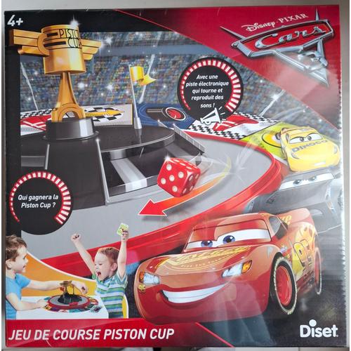 Cars 3 - Jeu De Course Piston Cup - Electronique Et Sonore