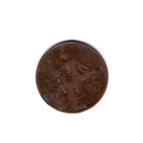 Pièce De 5 Centimes France 1906 -