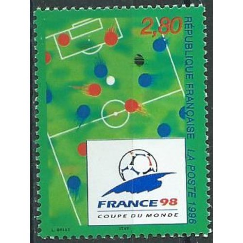 France 1998. Logo Sur Terrain Stylisé 1996 N° 2985