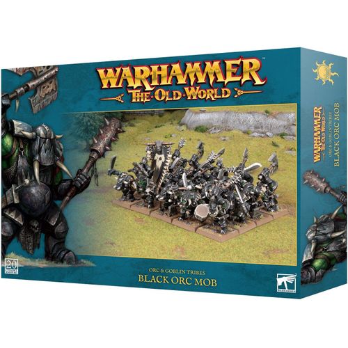Warhammer Old World - Orc Goblin Tribes : Black Orc Mob 09-13