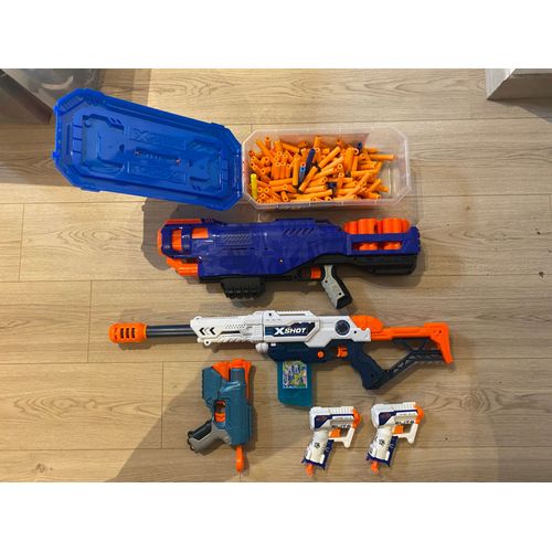 Lot Fusils Et Pistolets Nerf