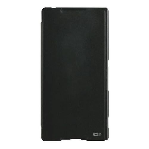 Etui Oxo A Rabat Sony Xperia Z3 Plus Noir Full Color Eco-Cuir (Pu)