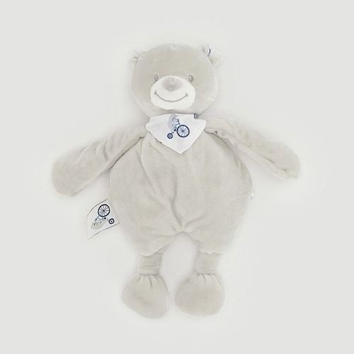 Doudou Ours Gris Monoprix Doudoublure Peluche Ourson