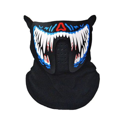 Mi Masque Denture Sangant Lumineuse Led (Taille Unique)