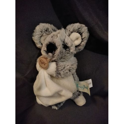 Doudou Peluche Souris Grise Chine Mouchoir Baby Nat Baby Nat