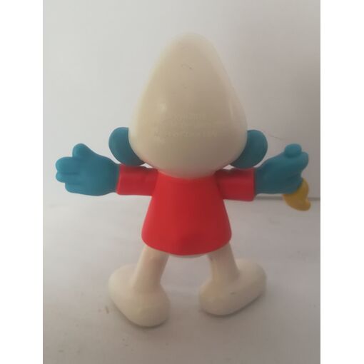 Figurine McDonald's Schtroumpf Peintre 2018 - Collection Schtroumpfs - Occasion Très Bon État