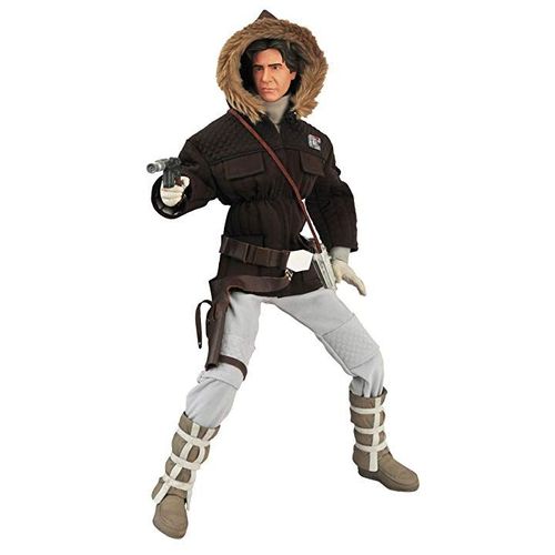 Star Wars Figurine Ultimate 1/4 Hoth Han Solo (Avec Son) 45 Cm