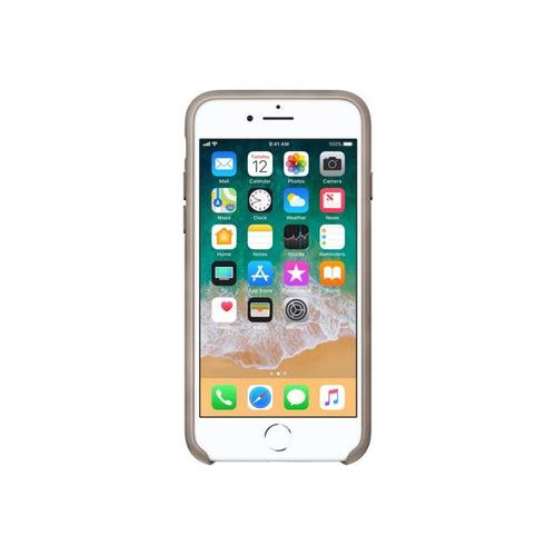 Apple - Coque De Protection Pour Téléphone Portable - Cuir - Taupe