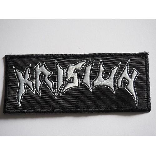 Krisiun Patch Brodé 11,7x4.8cm Ecusson Black Death Thrash Heavy Metal