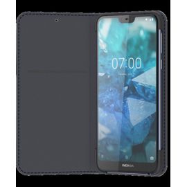 Nokia 7.1 - Entertainment Etui À Rabat Cp-270,Tempered Bleue