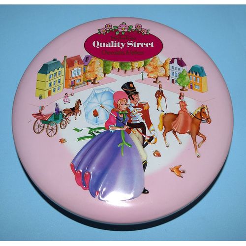 Boîte Métallique Quality Street Vide