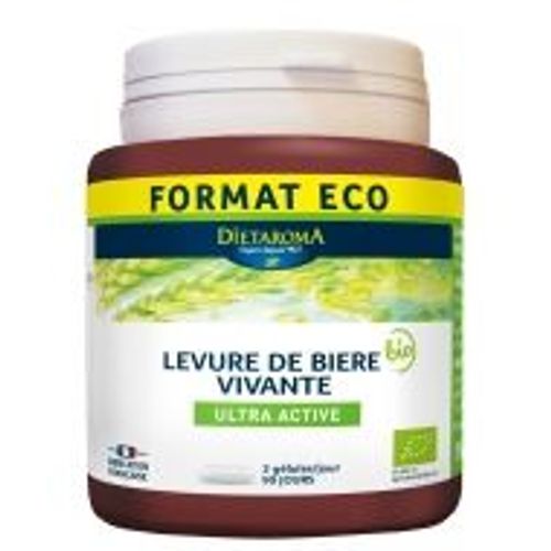 Levure De Biere Vivante Bio Eco- 180 Gelules Dietaroma 