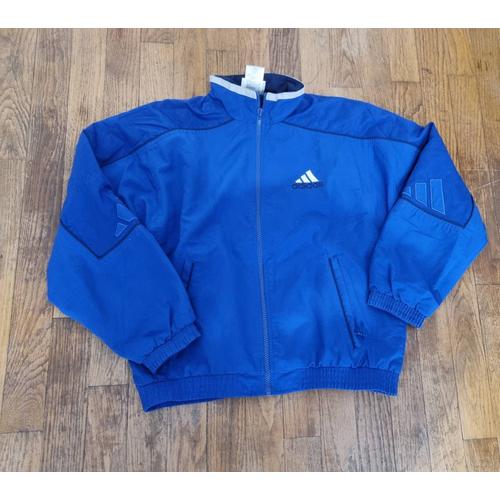 Veste Enfant Adidas Bleu Taille 12 Ans Vintage