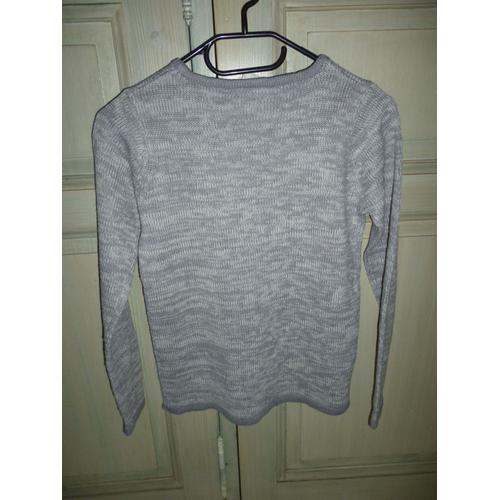 pull fille gris clair/blanc taille 14 ans COMPLICES