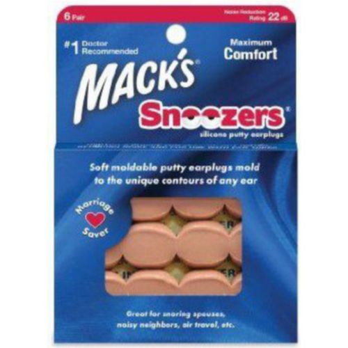 Bouchons Anti-Bruit Mack's Bouchons D'oreilles Mack's Snoozer En Si