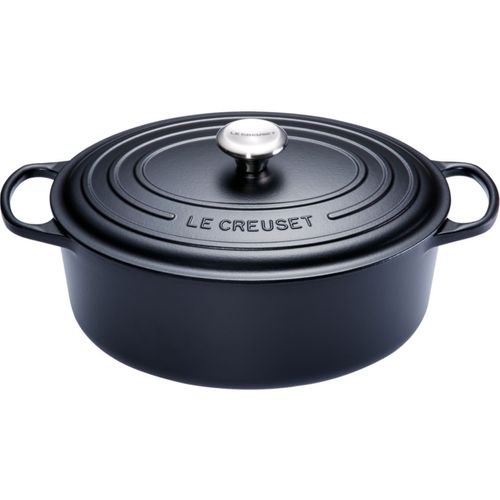 Cocotte Ovale Le Creuset Signature Noire 27 Cm