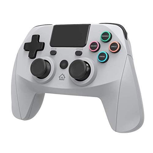 Manette Sans Fil Bluetooth Game:Pad 4s Pour Ps4 Gris