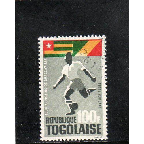 Timbre De Poste Aérienne Du Togo (Jeux Africains De Brazzaville)