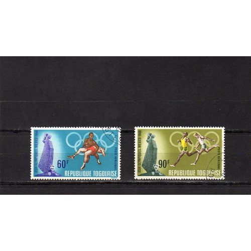 Timbres De Poste Aérienne Du Togo (Jeux Olympiques De Mexico)