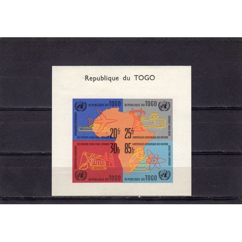 Bloc-Feuillet Du Togo (Journée Des Nations Unies)